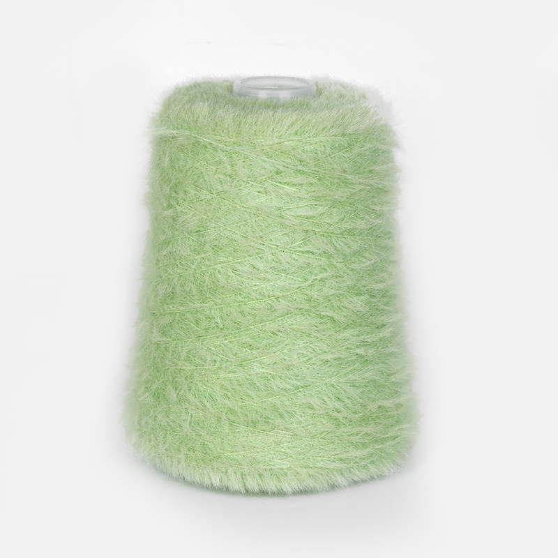 Imitation mink yarn