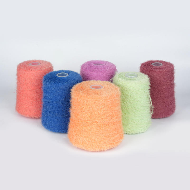 Imitation mink yarn